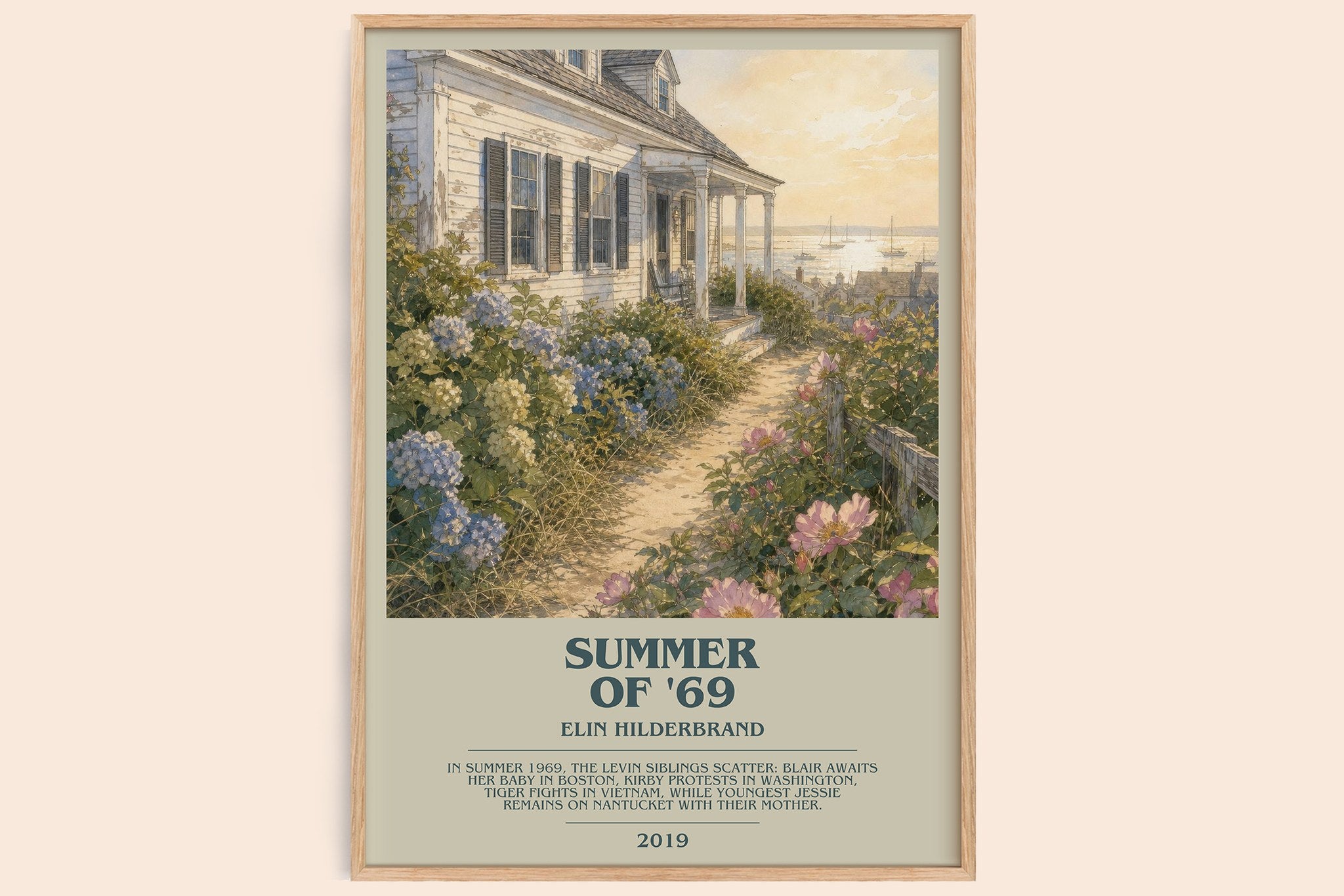 Summer of '69 Bookish Wall Art by Elin Hilderbrand