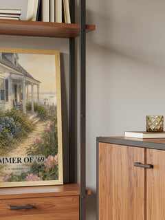 Summer of '69 book watercolour illustration paper finish options – matte satin gloss