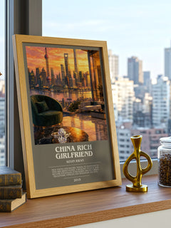 China Rich Girlfriend Bookish Wall Art by Kevin Kwan – image 3