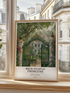 Rich People Problems book cover poster colour and style options – Kevin Kwan book art