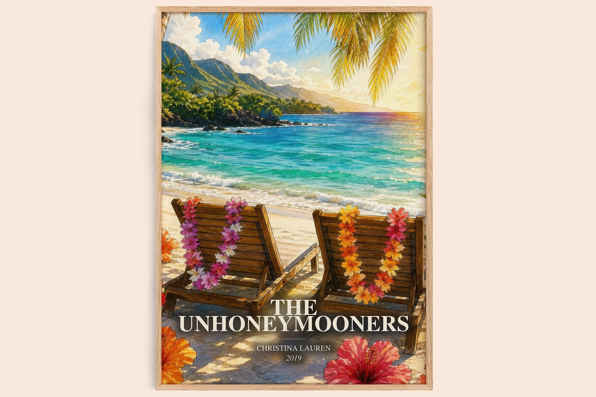 The Unhoneymooners Book Watercolour Illustration by Christina Lauren