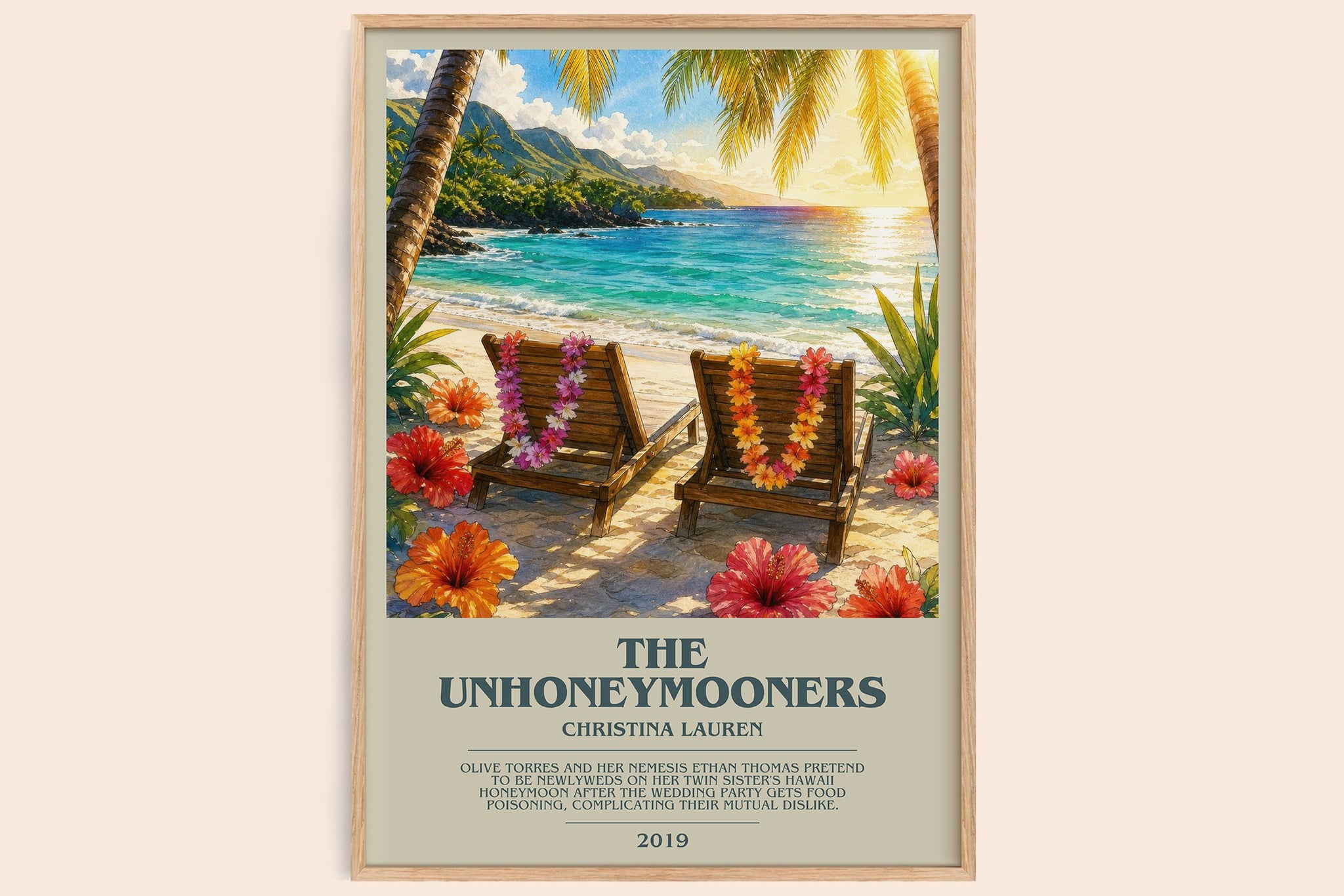 The Unhoneymooners Bookish Wall Art by Christina Lauren