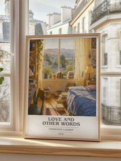 Love and Other Words book cover poster colour and style options – Christina Lauren book art