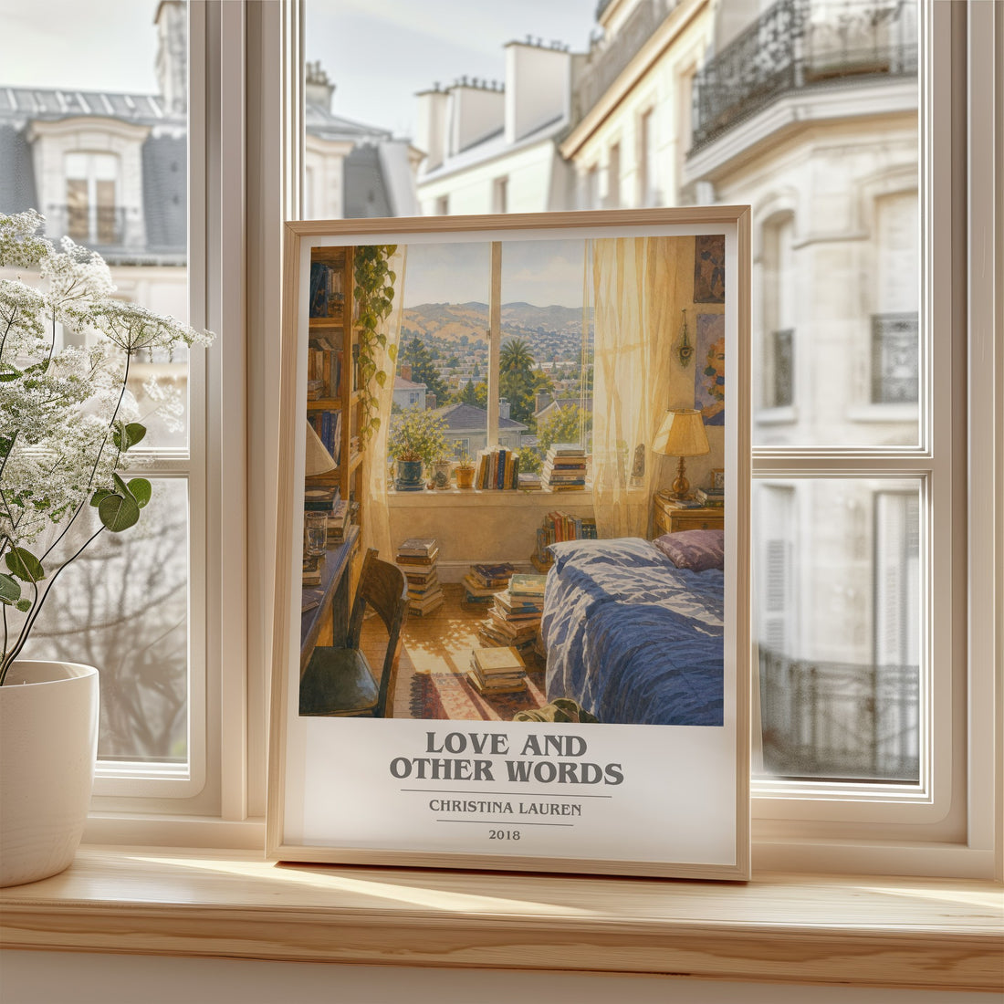 Love and Other Words book cover poster colour and style options – Christina Lauren book art