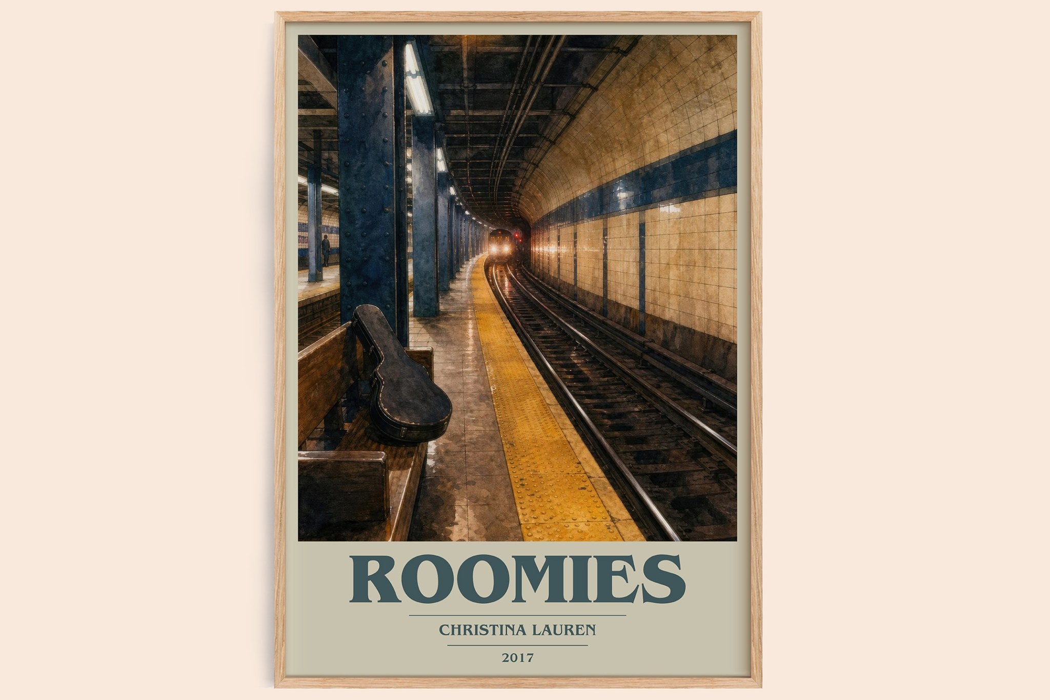 Roomies Book Cover Poster by Christina Lauren