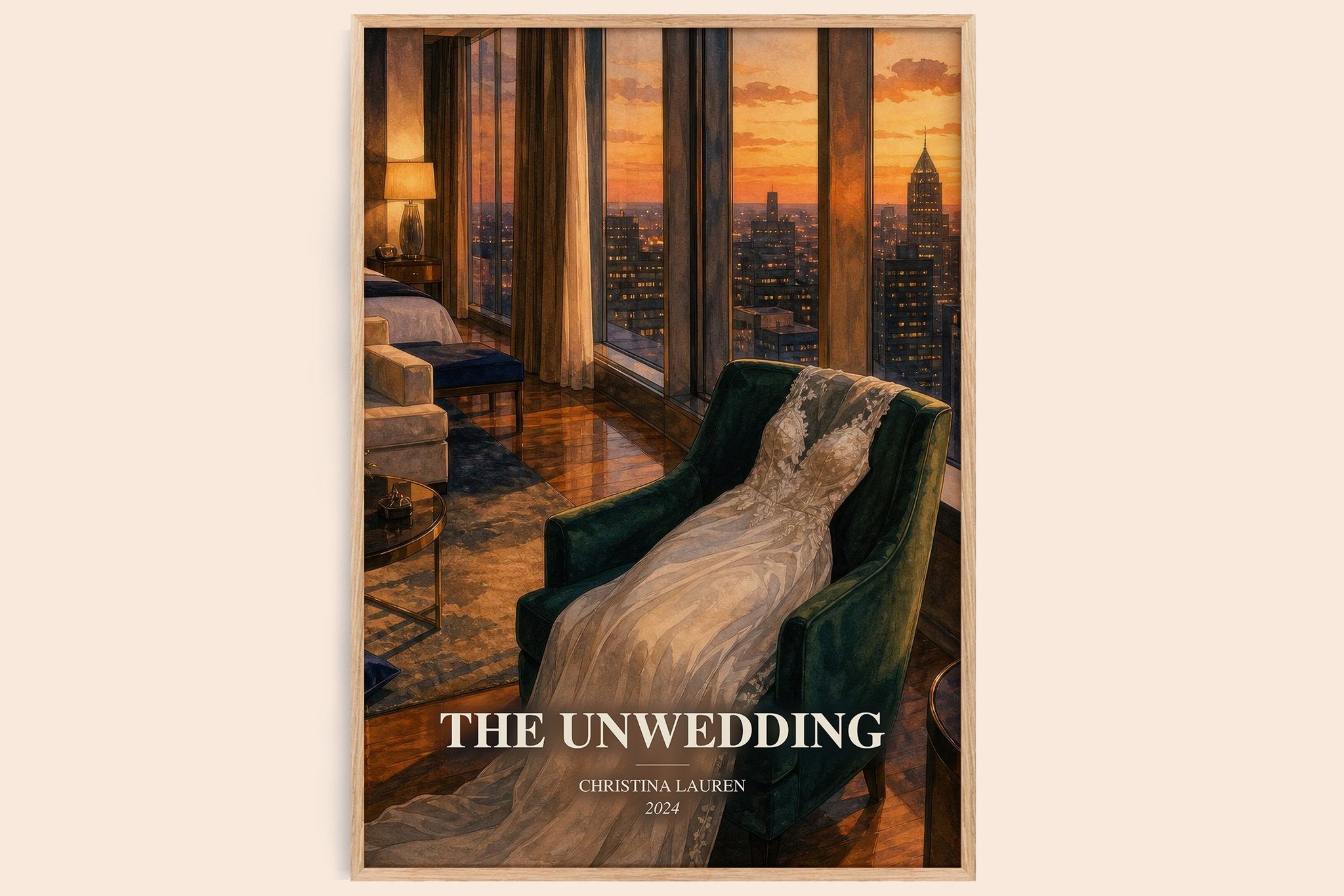 The Unwedding Book Watercolour Illustration by Christina Lauren