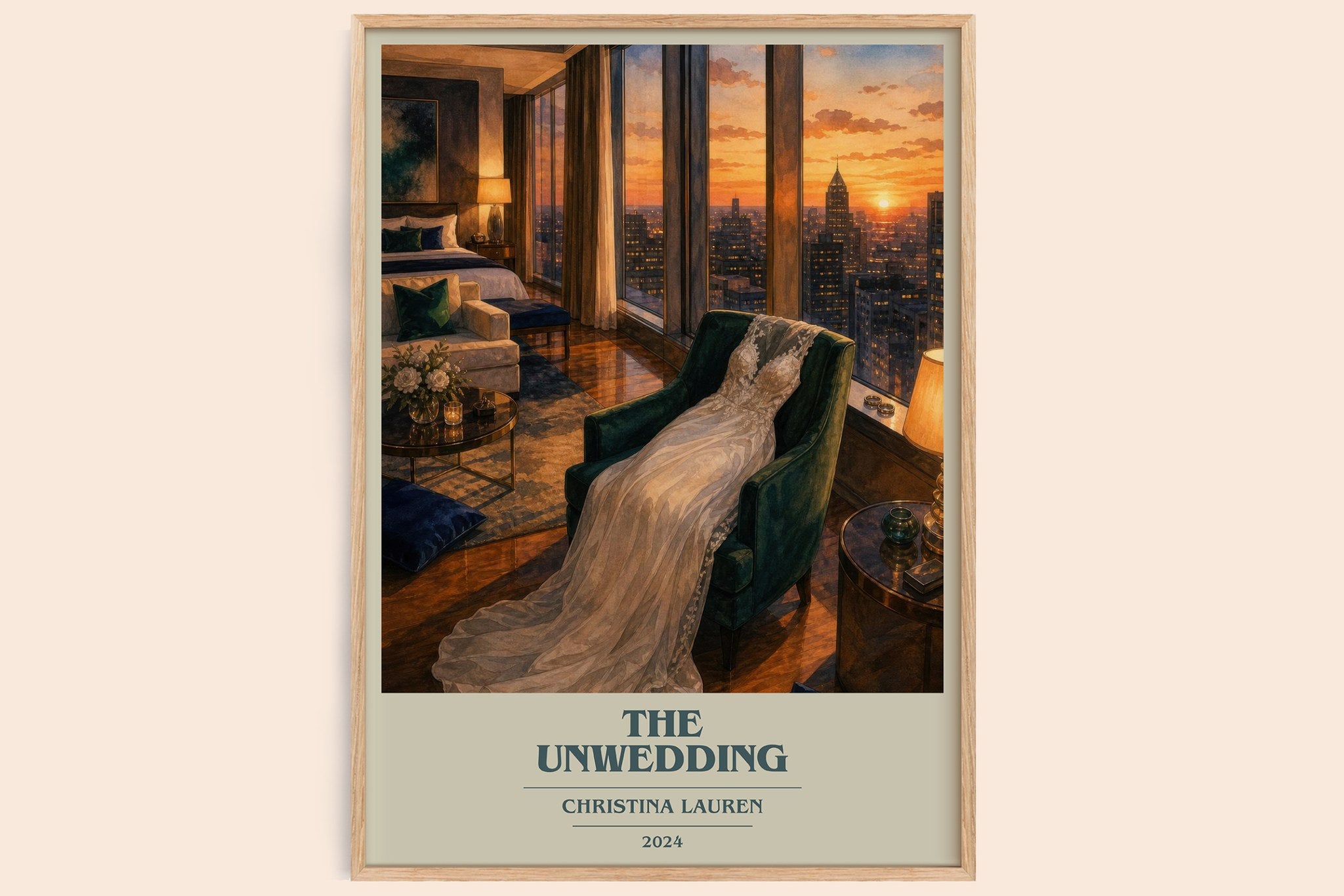 The Unwedding Book Cover Poster by Christina Lauren