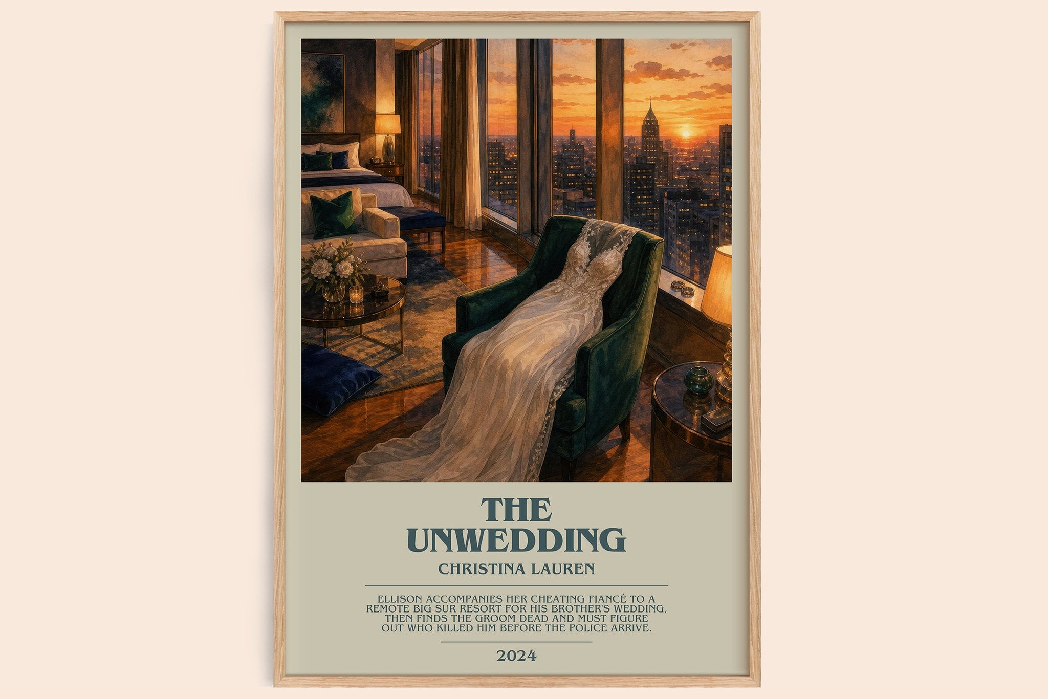 The Unwedding Bookish Wall Art by Christina Lauren