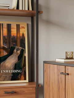 The Unwedding book watercolour illustration paper finish options – matte satin gloss