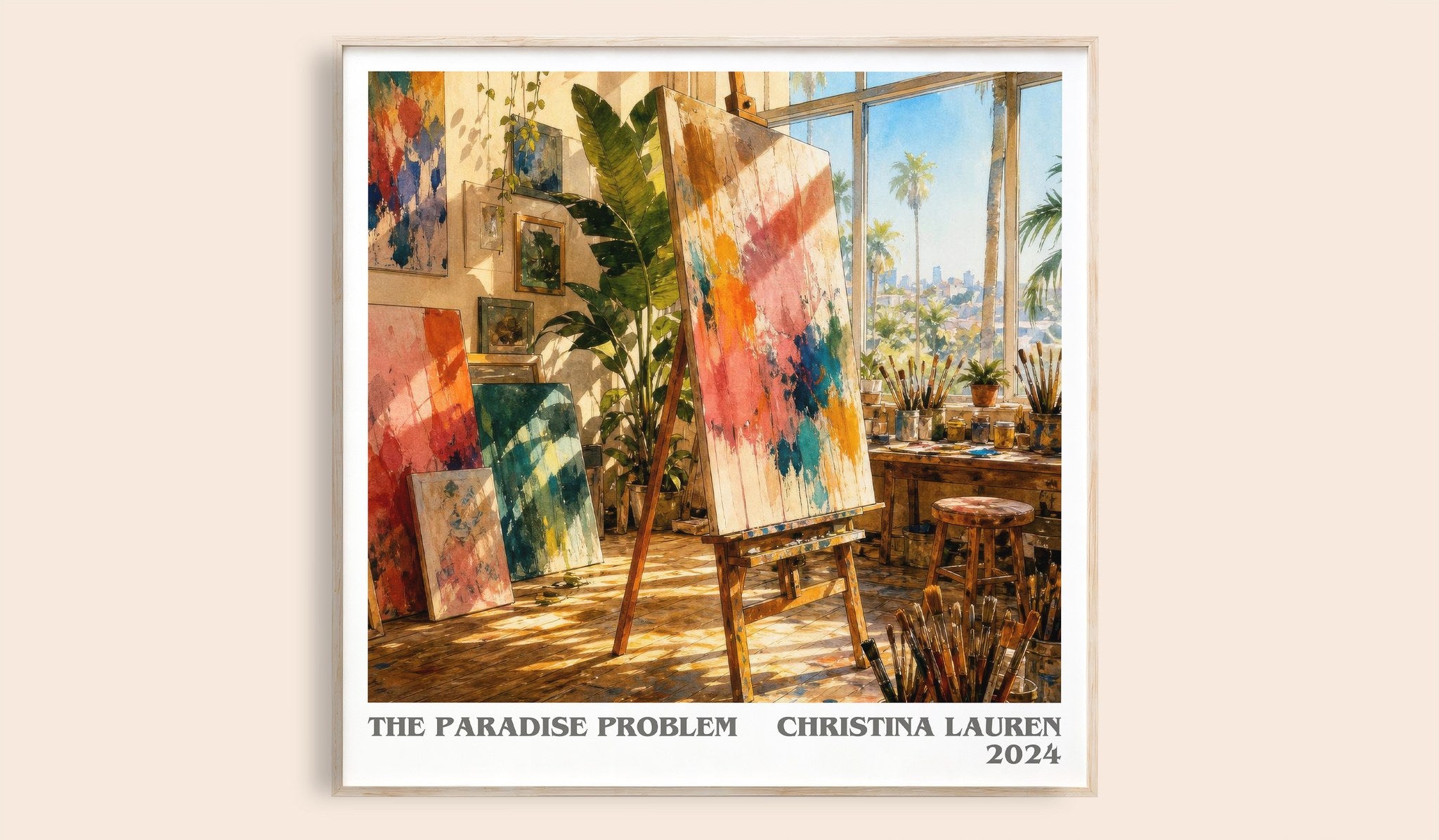 The Paradise Problem Literary Art Print by Christina Lauren