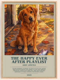 The Happy Ever After Playlist Bookish Wall Art by Abby Jimenez – image 1