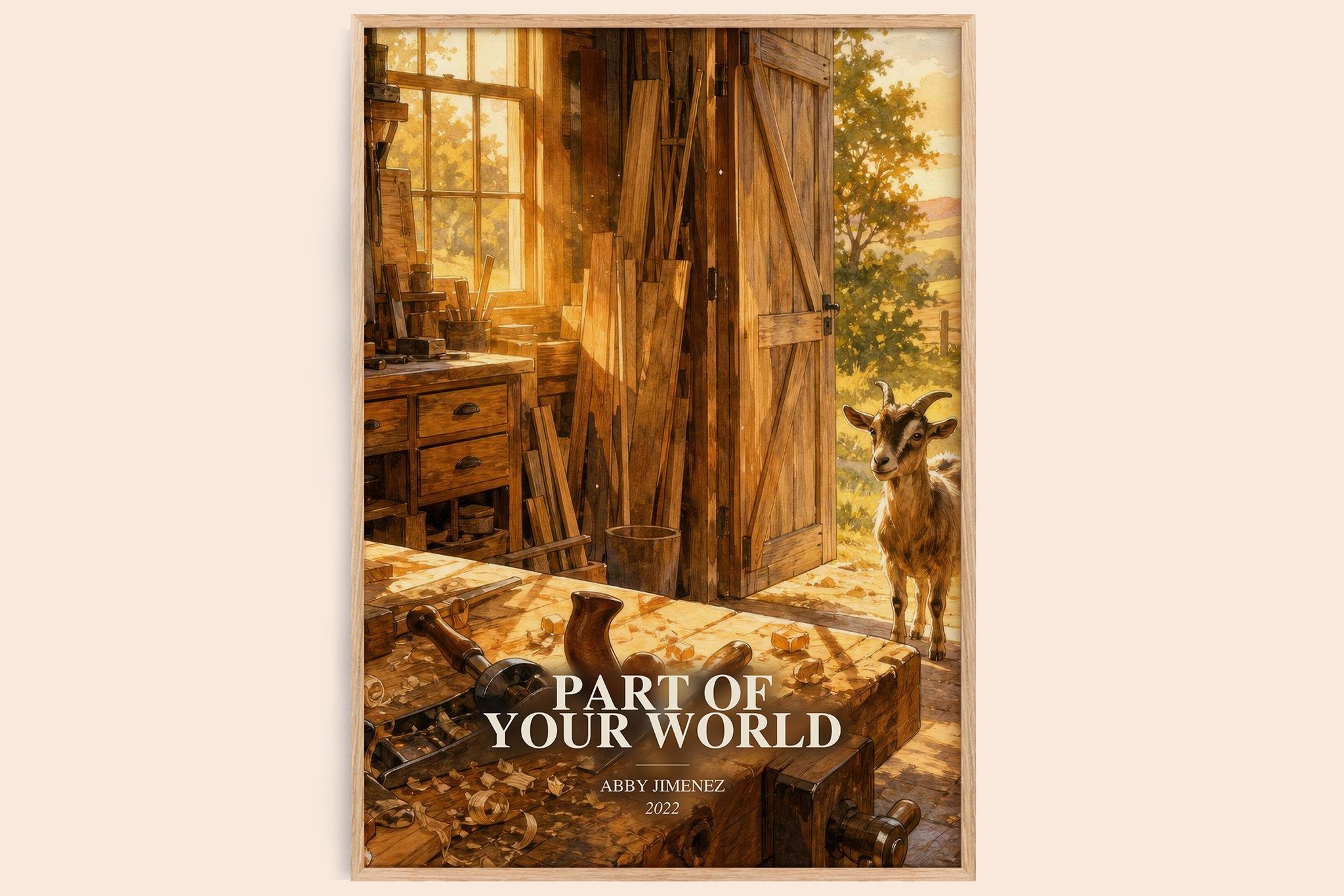 Part of Your World Book Watercolour Illustration by Abby Jimenez