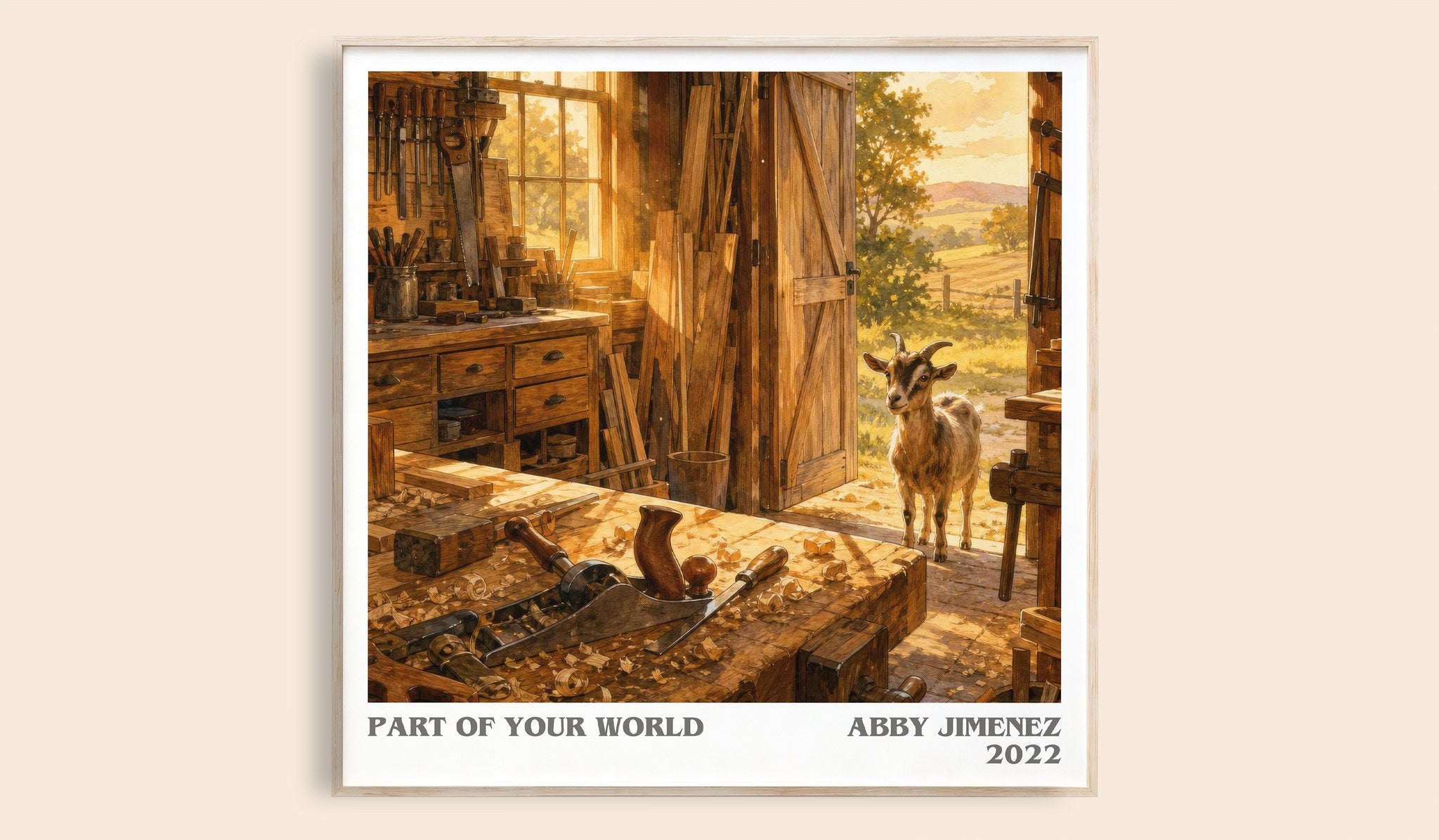 Part of Your World Literary Art Print by Abby Jimenez