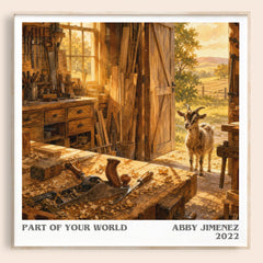 Part of Your World literary book poster by Abby Jimenez – framed literary art print