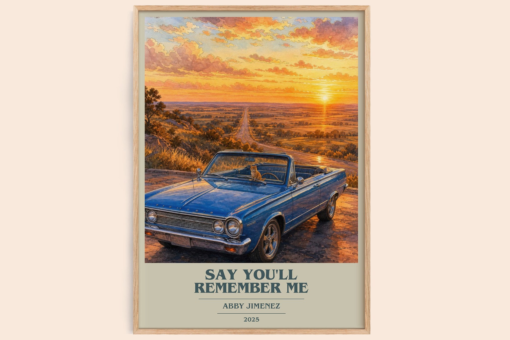 Say You'll Remember Me Book Cover Poster by Abby Jimenez