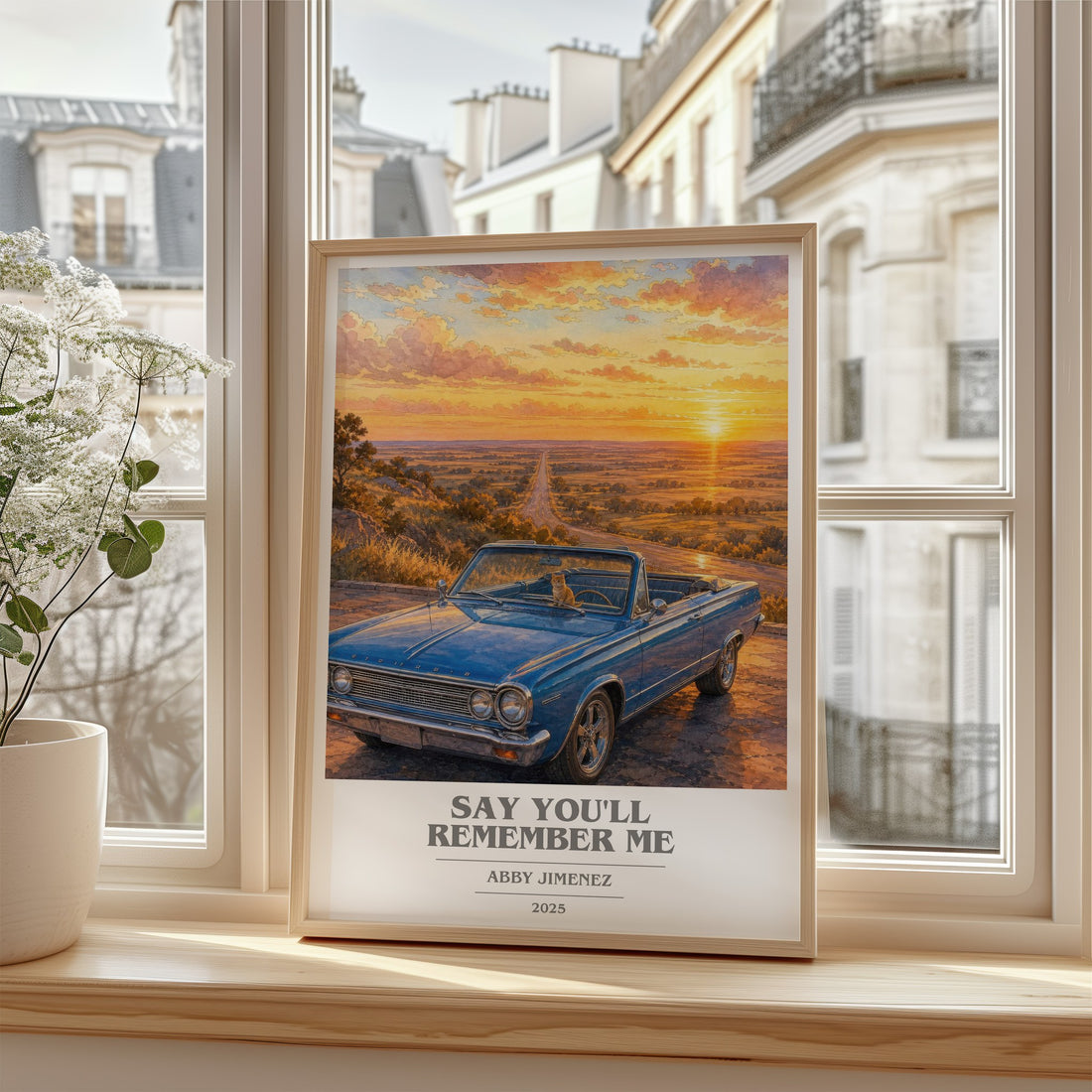 Say You'll Remember Me book cover poster colour and style options – Abby Jimenez book art