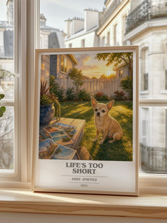 Life's Too Short book cover poster colour and style options – Abby Jimenez book art