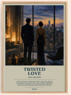 Twisted Love Bookish Wall Art by Ana Huang – image 1