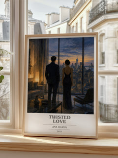 Twisted Love book cover poster colour and style options – Ana Huang book art