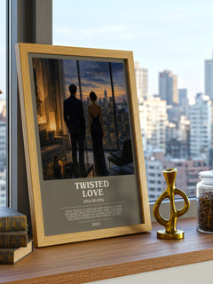 Twisted Love Bookish Wall Art by Ana Huang – image 3