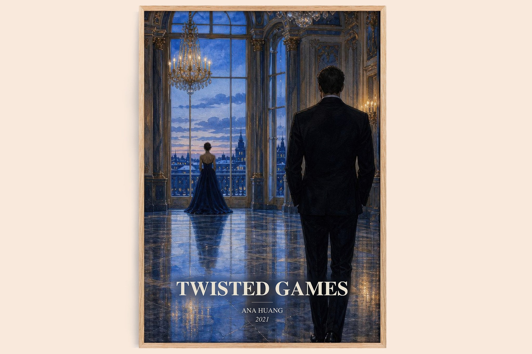 Twisted Games Book Watercolour Illustration by Ana Huang