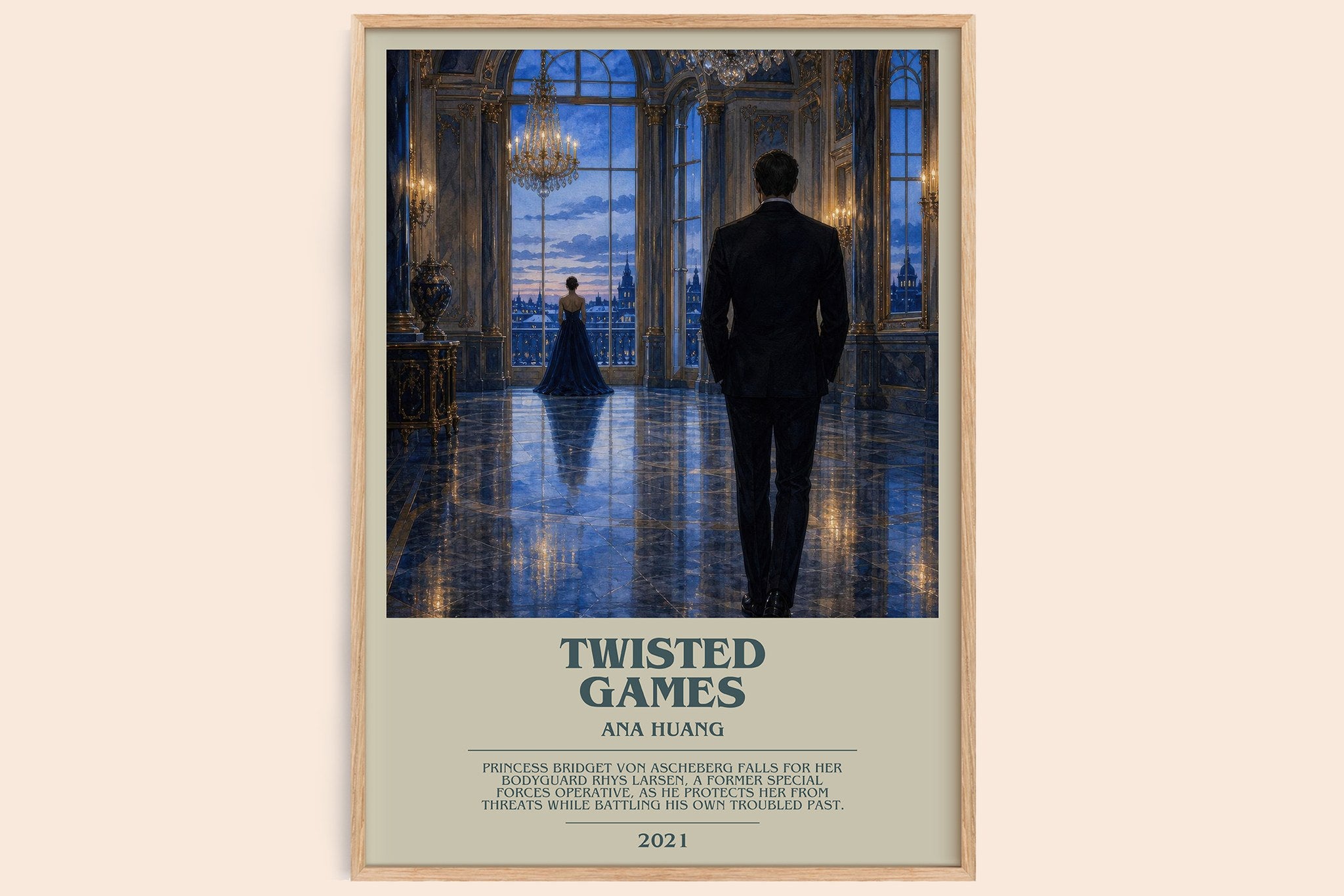 Twisted Games Bookish Wall Art by Ana Huang