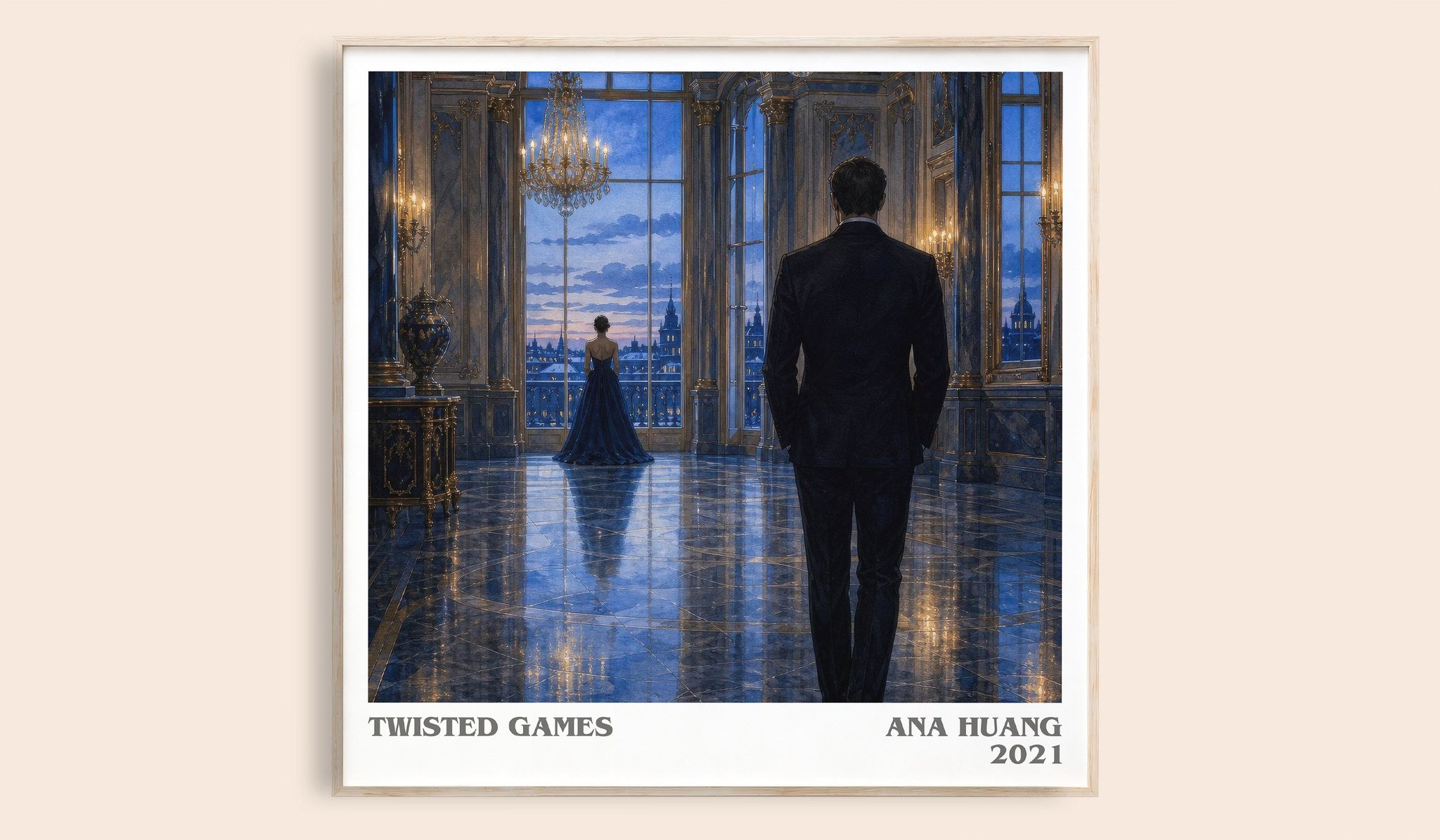 Twisted Games Literary Art Print by Ana Huang