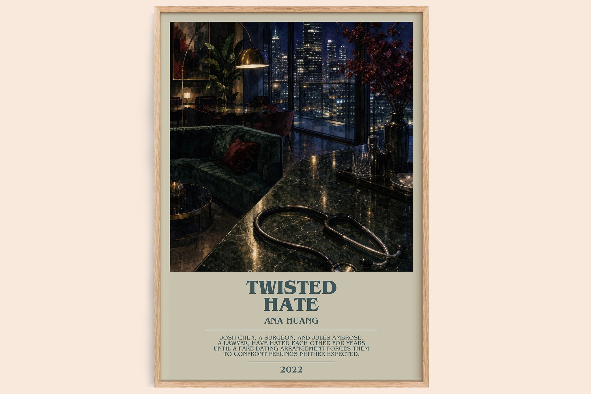 Twisted Hate Bookish Wall Art by Ana Huang