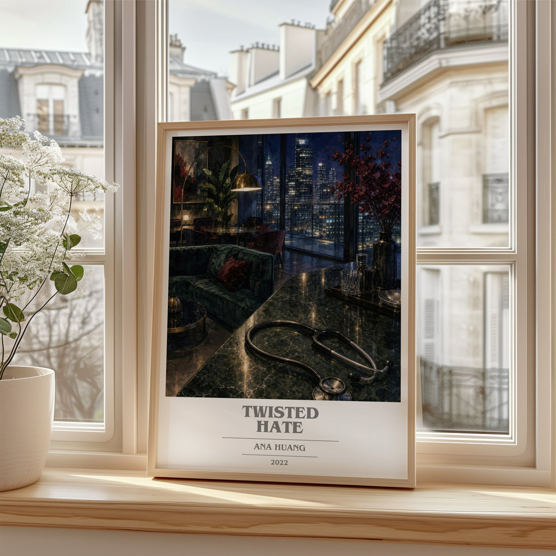 Twisted Hate book cover poster colour and style options – Ana Huang book art
