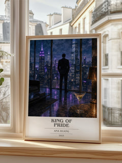 King of Pride book cover poster colour and style options – Ana Huang book art