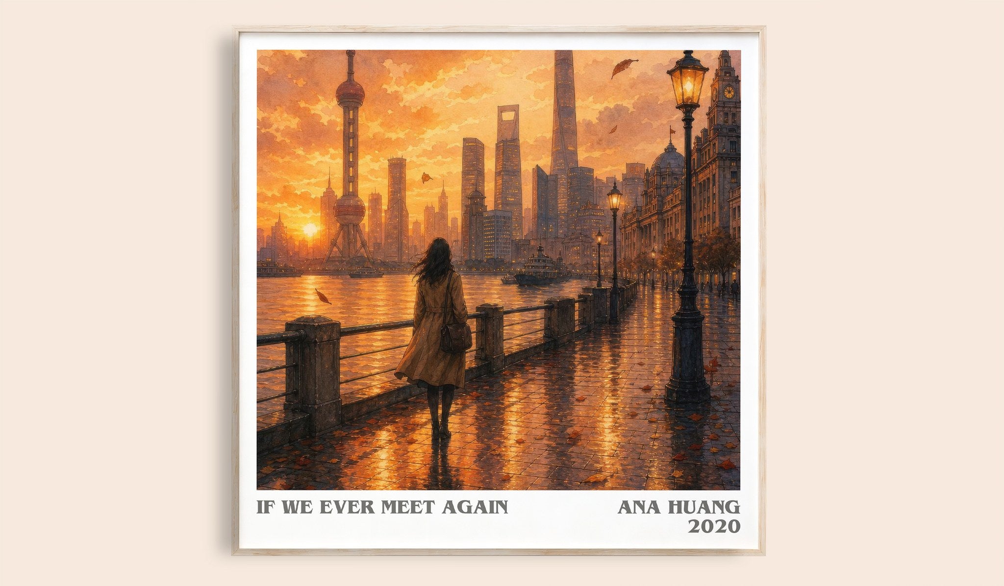 If We Ever Meet Again Literary Art Print by Ana Huang