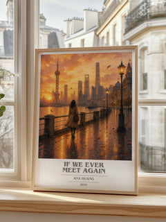 If We Ever Meet Again book cover poster colour and style options – Ana Huang book art