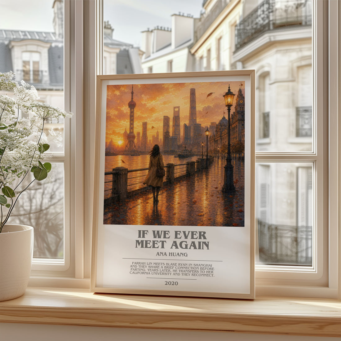 If We Ever Meet Again bookish poster colour and style options – Ana Huang book art