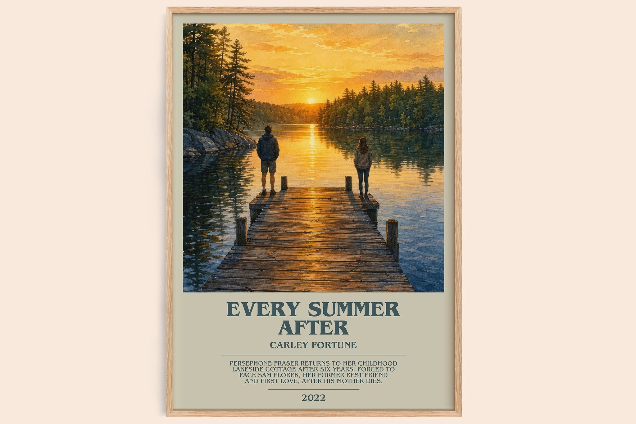 Every Summer After Bookish Wall Art by Carley Fortune