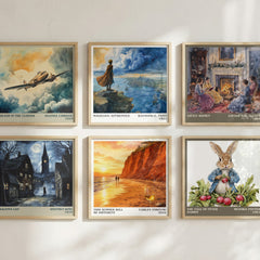 This Summer Will Be Different literary art print colour and style options – Carley Fortune book art