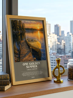 One Golden Summer Bookish Wall Art by Carley Fortune – image 3