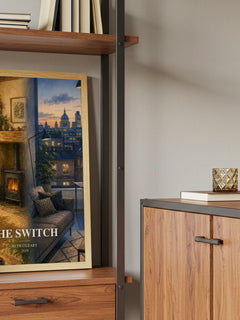 The Switch book watercolour illustration paper finish options – matte satin gloss