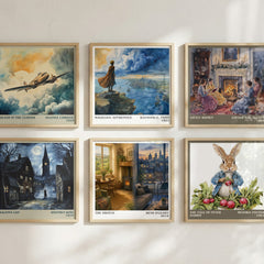 The Switch literary art print colour and style options – Beth O'Leary book art