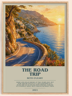 The Road Trip Bookish Wall Art by Beth O'Leary – image 1