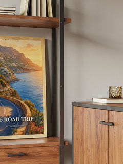 The Road Trip book watercolour illustration paper finish options – matte satin gloss