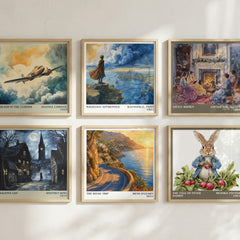 The Road Trip literary art print colour and style options – Beth O'Leary book art