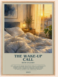 The Wake-Up Call Bookish Wall Art by Beth O'Leary – image 1