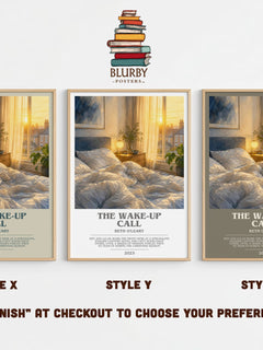 The Wake-Up Call Bookish Wall Art by Beth O'Leary – image 4