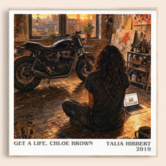 Get a Life, Chloe Brown literary book poster by Talia Hibbert – framed literary art print