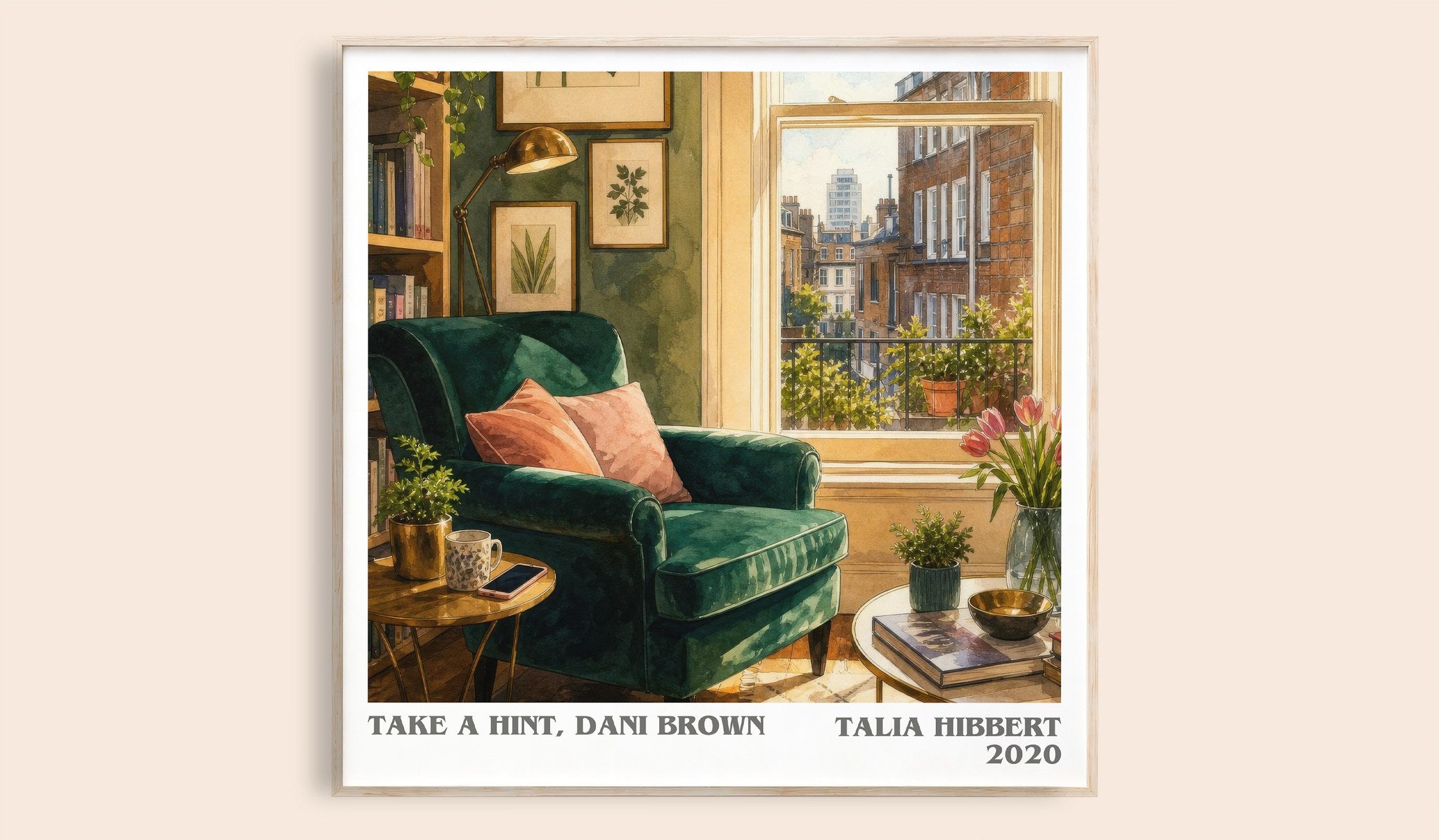 Take a Hint, Dani Brown Literary Art Print by Talia Hibbert