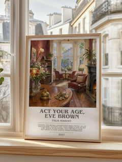 Act Your Age, Eve Brown Bookish Wall Art by Talia Hibbert – image 2