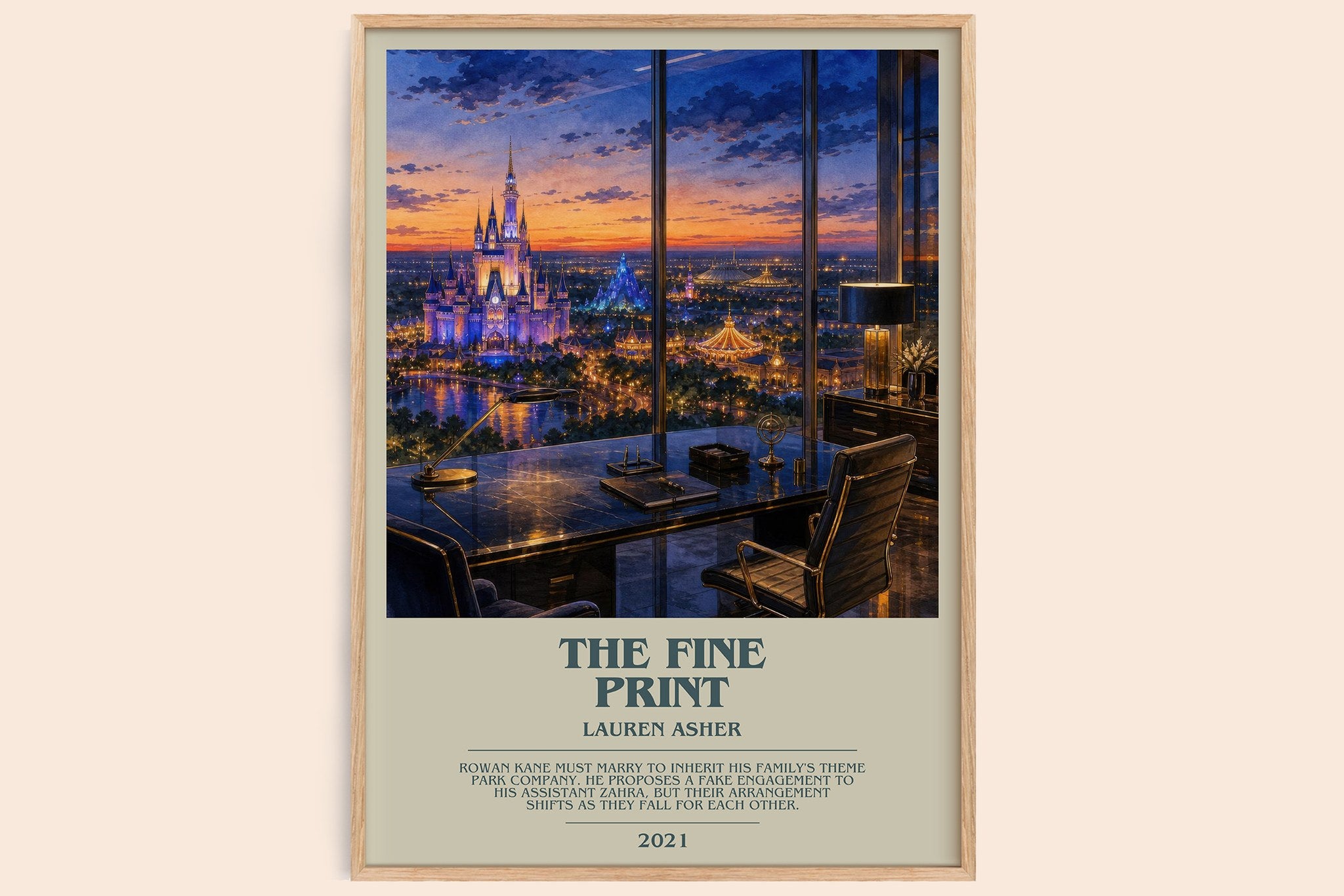 The Fine Print Bookish Wall Art by Lauren Asher