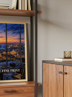 The Fine Print book watercolour illustration paper finish options – matte satin gloss