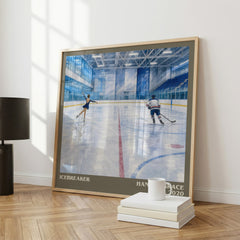 Icebreaker literary print framed by window – literary home decor