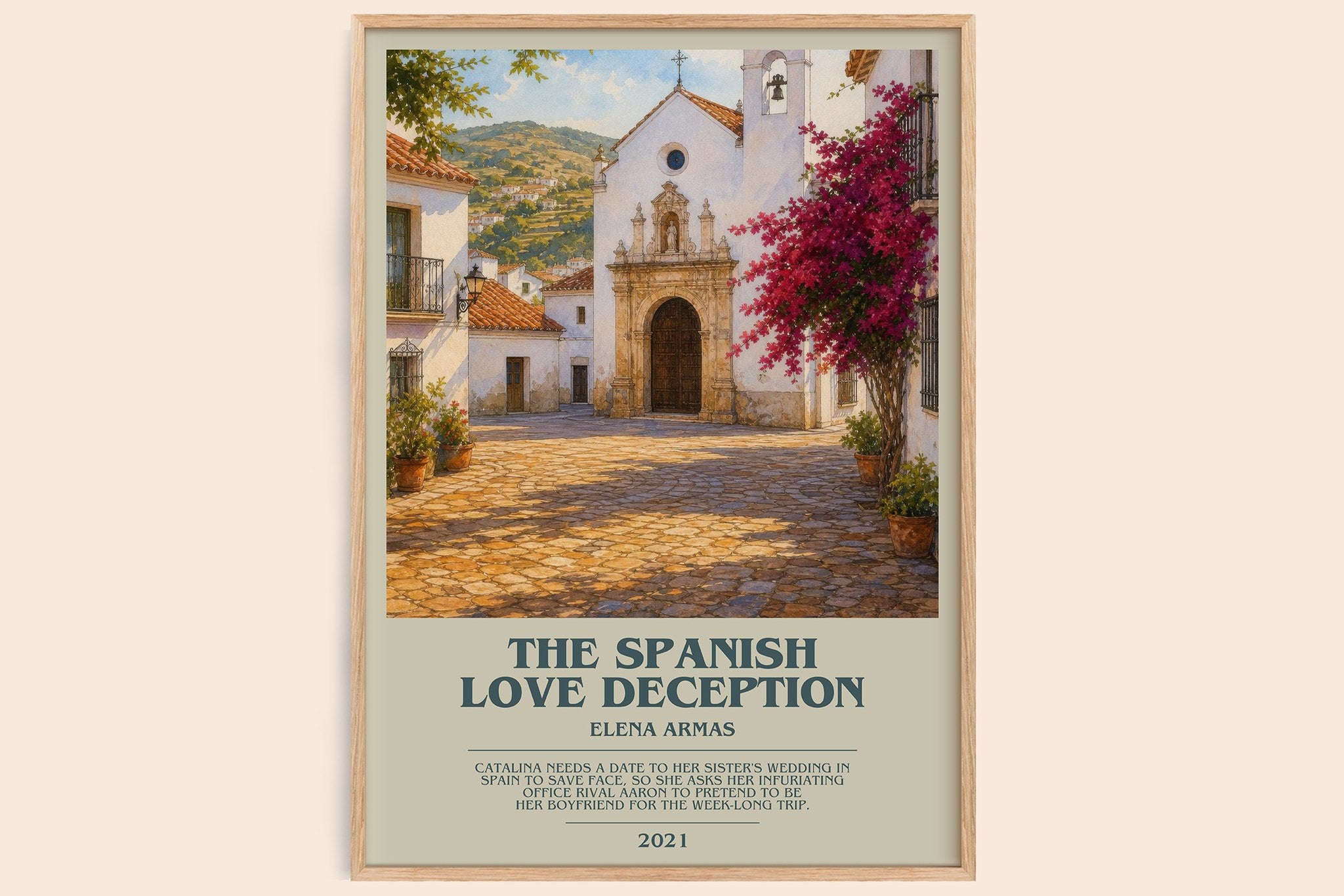 The Spanish Love Deception Bookish Wall Art by Elena Armas